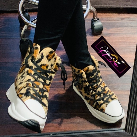 🐆Cheetah Print 🐆 Platform Sneaker - Picture 5 of 5